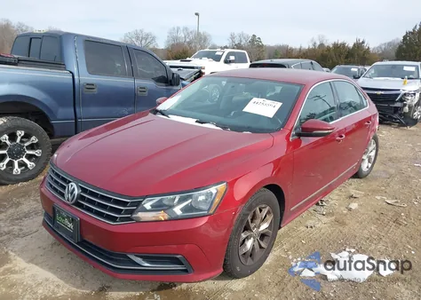 2016 Volkswagen Passat S/R-Line from USA, damaged, VIN 1VWAT7A35GC039878